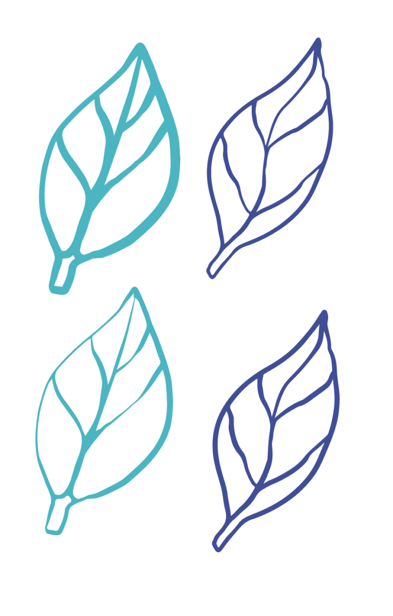 Use the offset path when you have to resize motifs in Illustrator